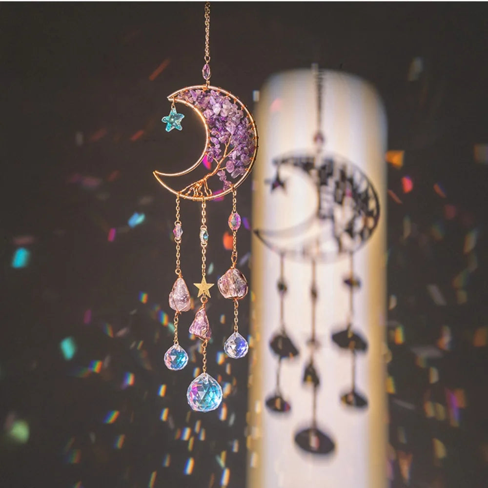 CowLost | natural-crystal-stone-moon-sun-catcher-eid-mubarak-decor |6