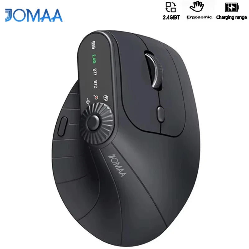 CowLost | product_id-jomaa-vertical-ergonomic-bluetooth-2-4g-wireless-rechargeable-mouse-for-pc-tablet |1