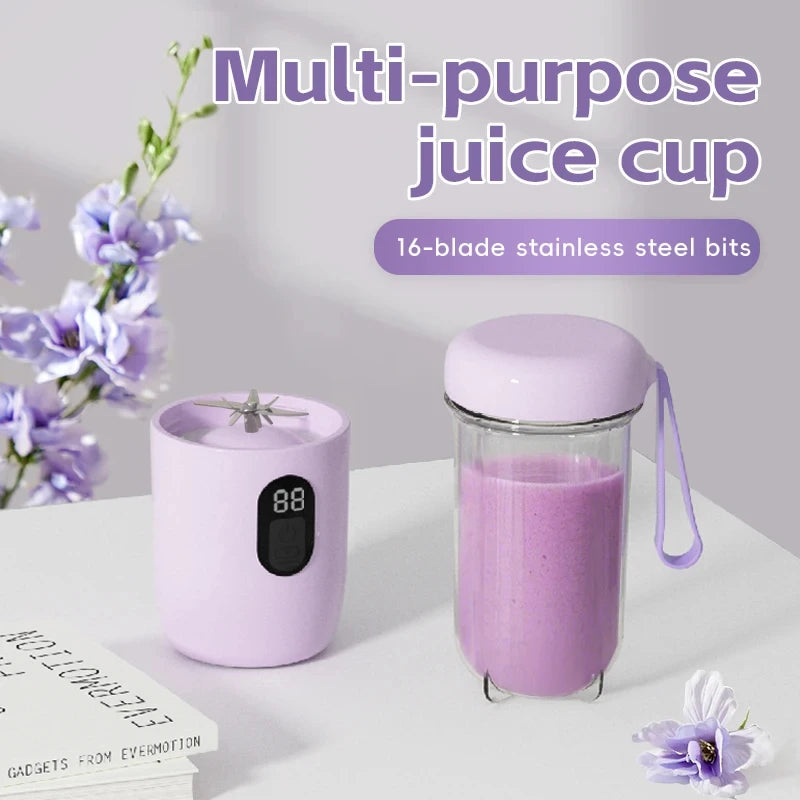 CowLost | product_id-homefish-usb-rechargeable-cordless-mini-blender-juicer-for-smoothies-and-shakes |5