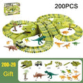 CowLost | fencing-barriers-dinosaur-plastic-racing-track-set-with-electronic-car-toy |21