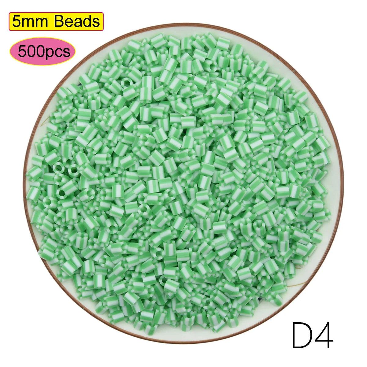 Perler 5mm Hama Beads 4800pcs 24 Colors Educational DIY Puzzle Toy Gift EVA Food Grade