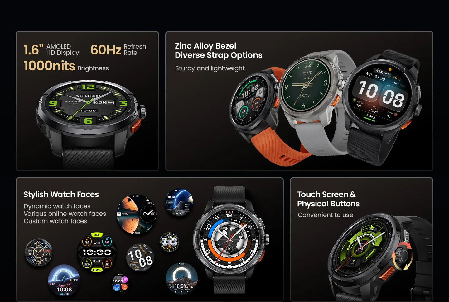 CowLost | haylou-solar-ultra-gps-smartwatch-1-6-amoled-display |8