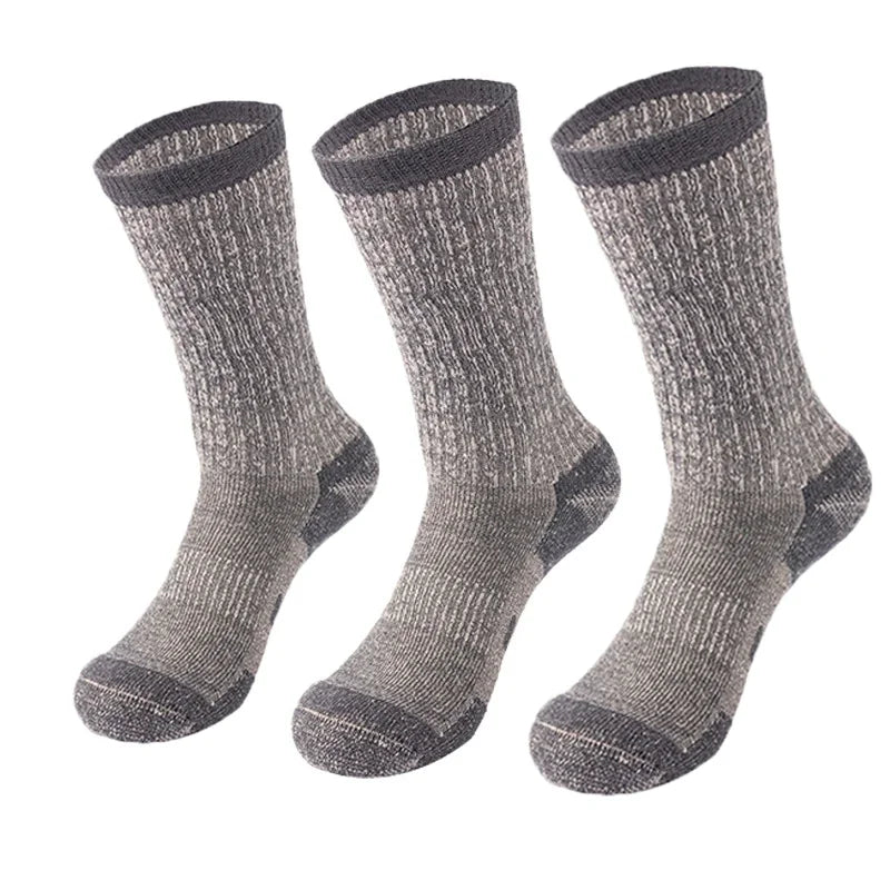 CowLost | uncategorized-merino-wool-hiking-thermal-midweight-cushion-winter-boot-socks-3-pack |28
