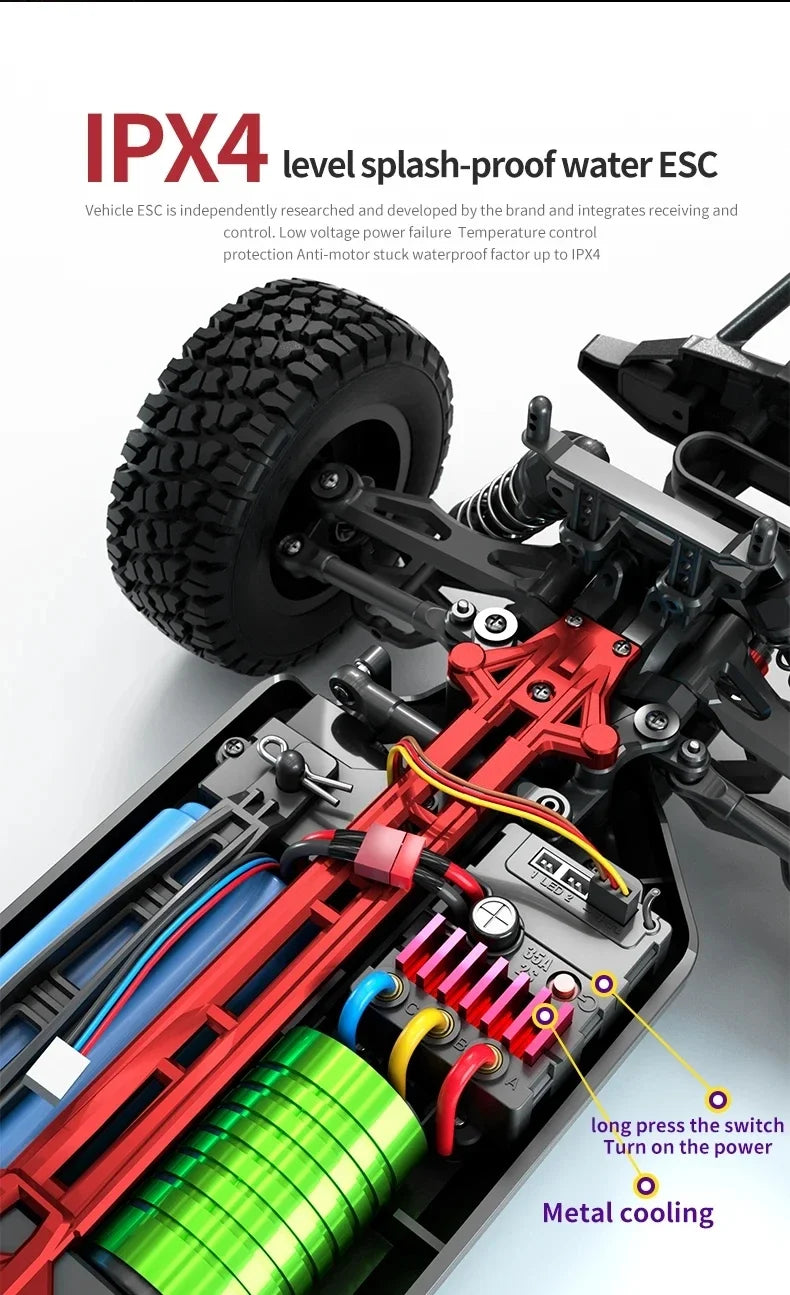 CowLost | fencing-barriers-beibao-1-16-rc-car-16103pro-50km-h-4wd-brushless-motor-off-road-truck |15