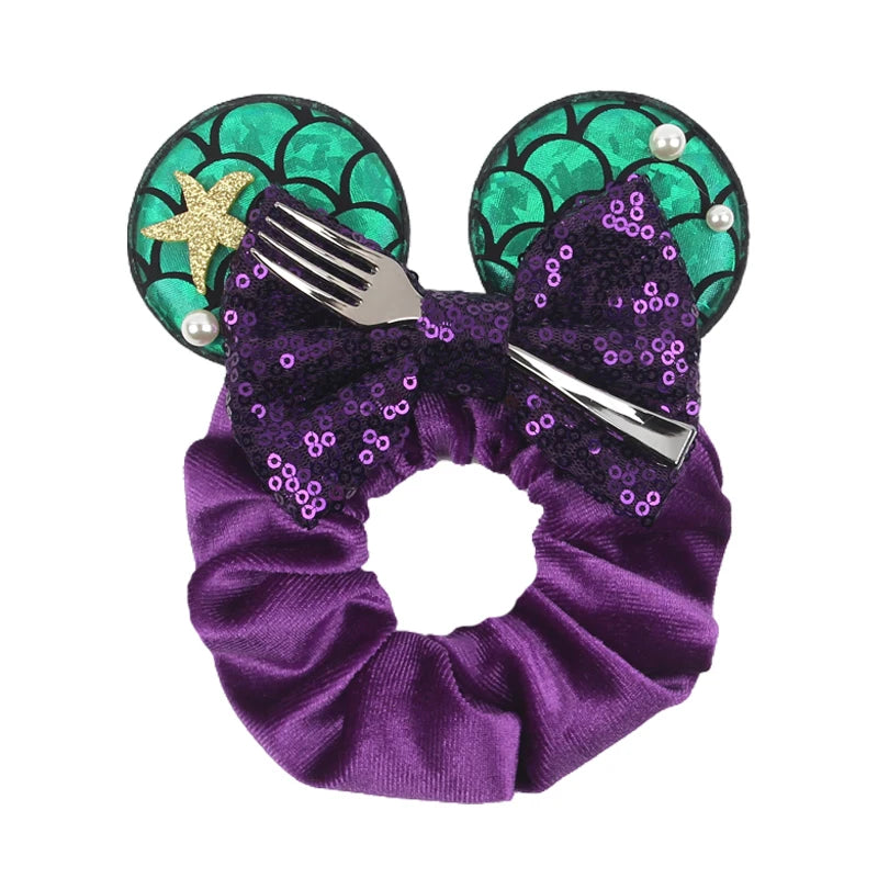 CowLost | disney-mouse-velvet-hair-scrunchies-hairband-for-girls |22