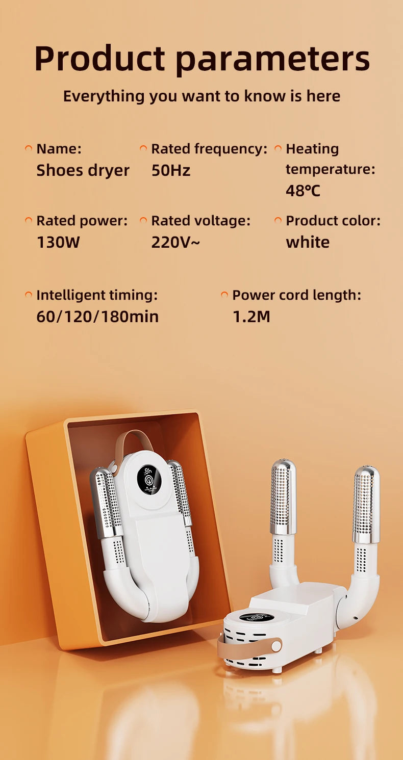 CowLost | product_id-homefish-intelligent-shoe-dryer-with-timer-quick-dry-deodorize-sterilize-150w-household-warmer |23