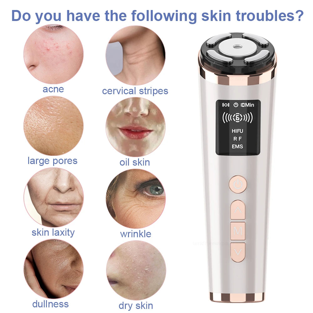 CowLost | hifu-face-lifting-facial-massager-mini-hifu-face-lifting-machine-facial-microcurrent-skin-rejuvenation-anti-aging-face-massager |10