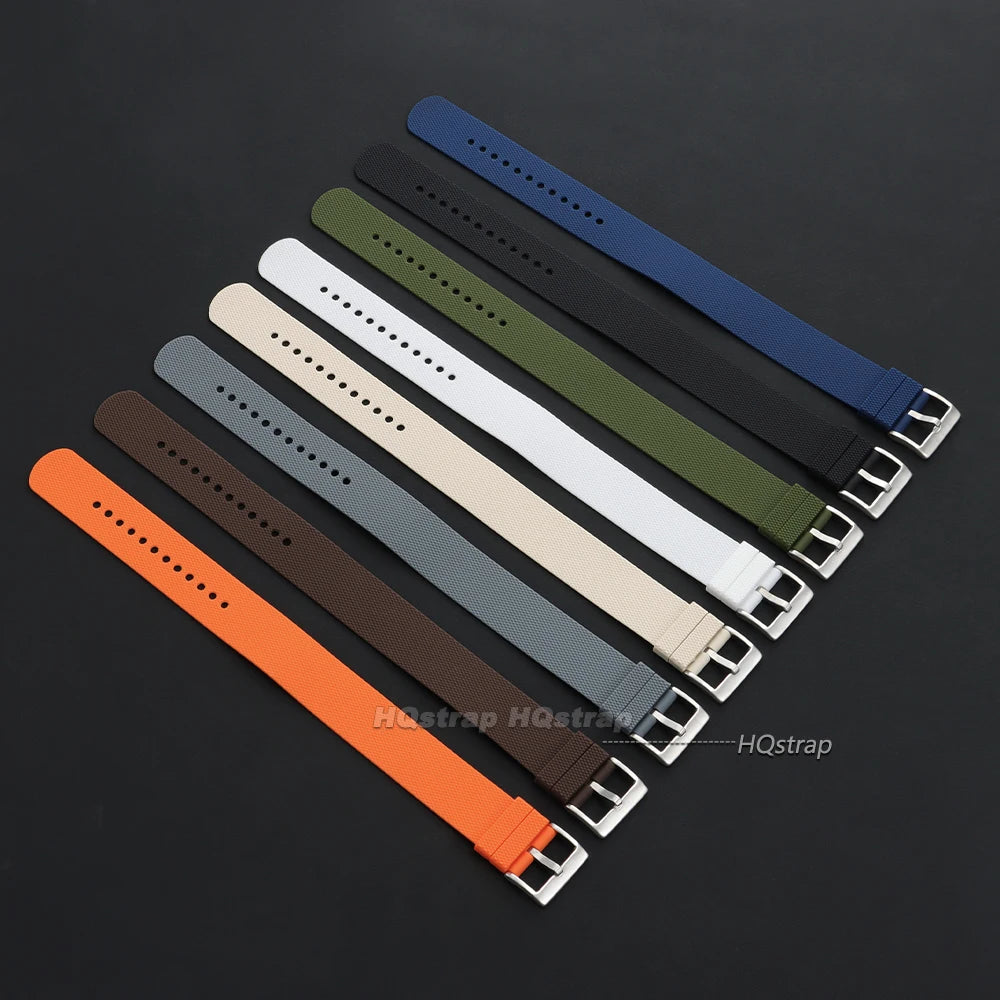 CowLost | bracelets-product_id-one-piece-silicone-watchband-20mm-22mm-soft-rubber-sports-wristband-universal-black-brown-grey-orange |5