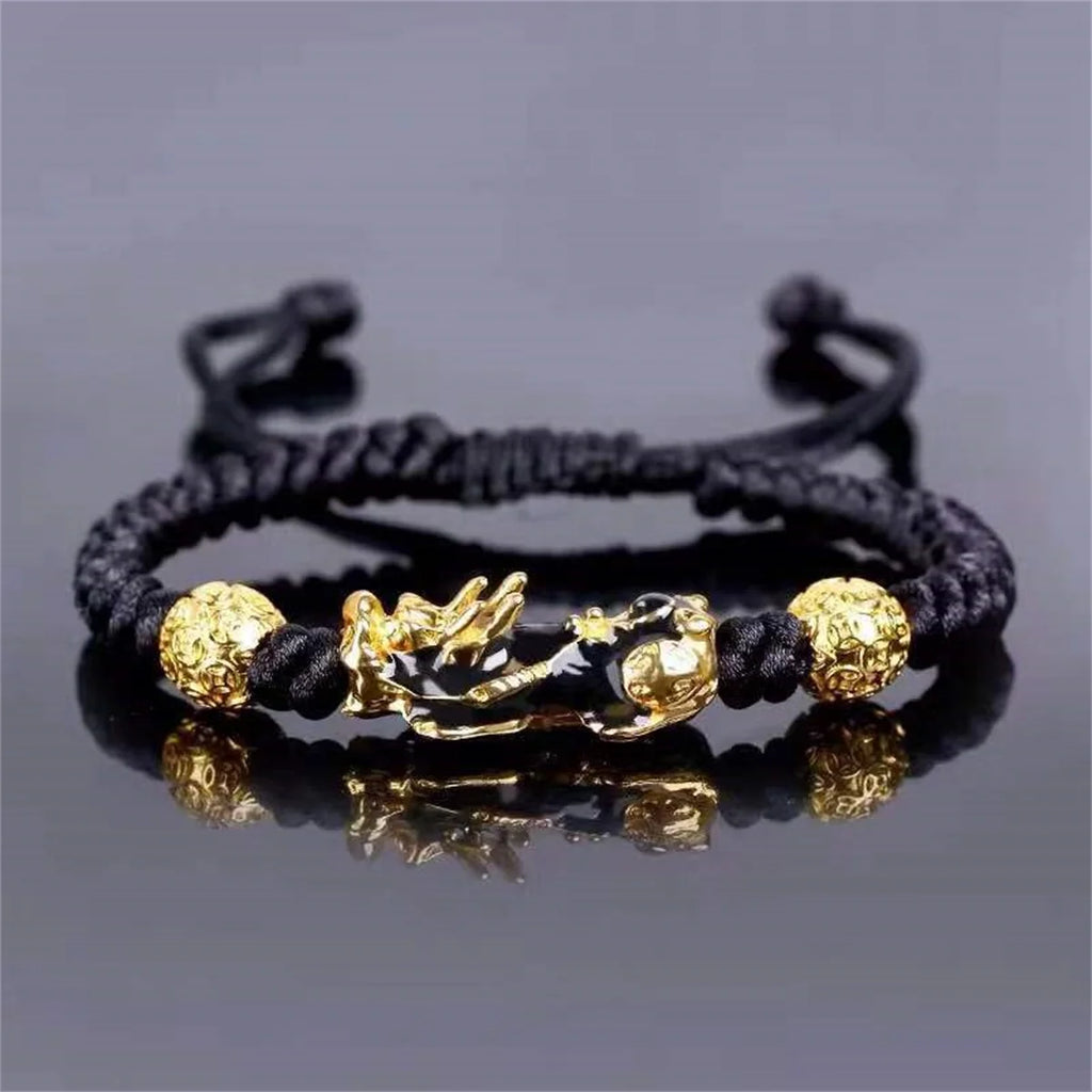 Feng Shui Pixiu Changing Color Prayer Beads Bracelet for Men and Women