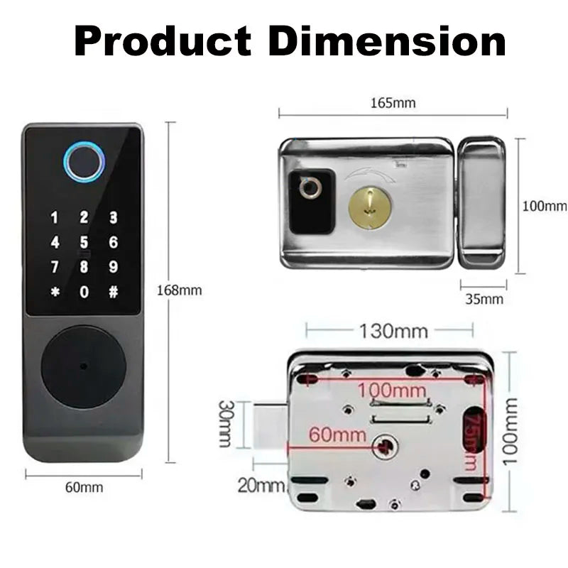 CowLost | locks-keys-product_id-vseume-intelligent-outdoor-electronic-rim-lock-with-tuya-smart-life-app-double-sided-fingerprint-waterproof-gate-lock |5