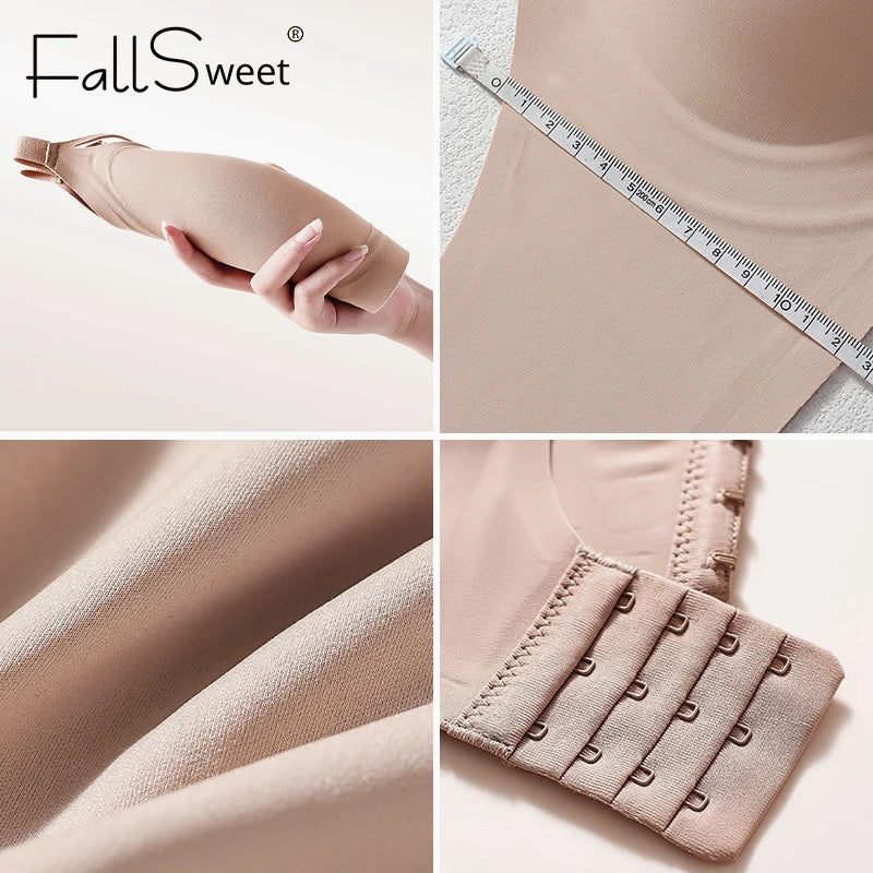 CowLost | product_id-fallsweet-plus-size-wireless-seamless-push-up-bra-for-women-comfortable-breathable |5