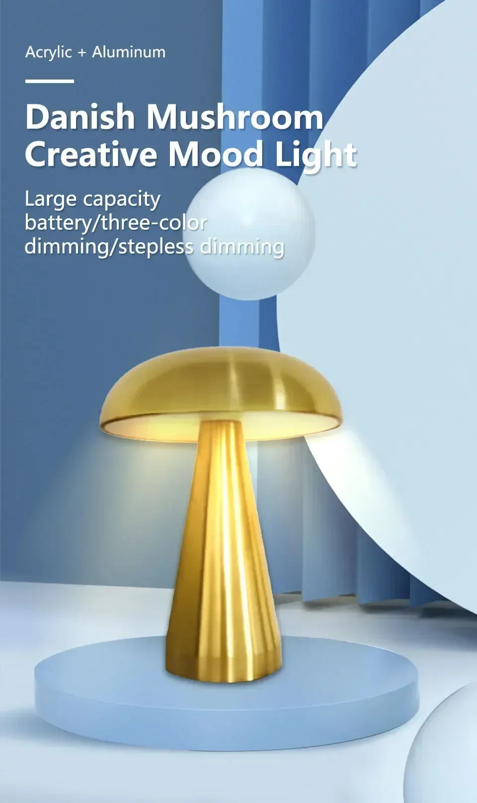 CowLost | product_id-retro-mushroom-led-touch-sensor-rechargeable-table-lamp-for-bedroom-bar |7