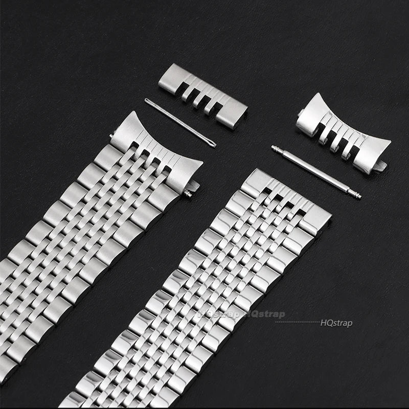 CowLost | product_id-stainless-steel-curved-flat-end-watch-band-18mm-22mm-for-seiko-rolex-polished-matte-strap |11
