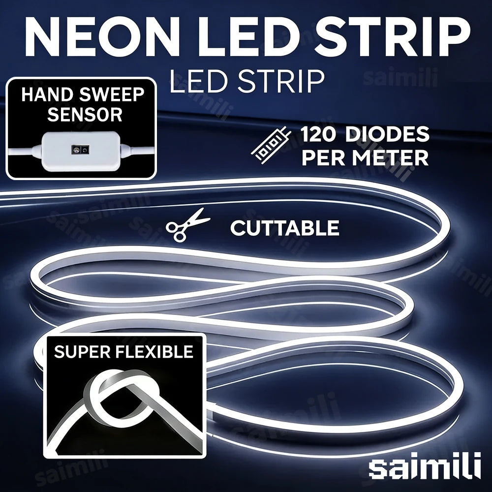CowLost | light-ropes-strings-product_id-led-neon-light-strip-5v-usb-powered-waterproof-dimmable-hand-scan-switch-flexible-diy-party-home |1