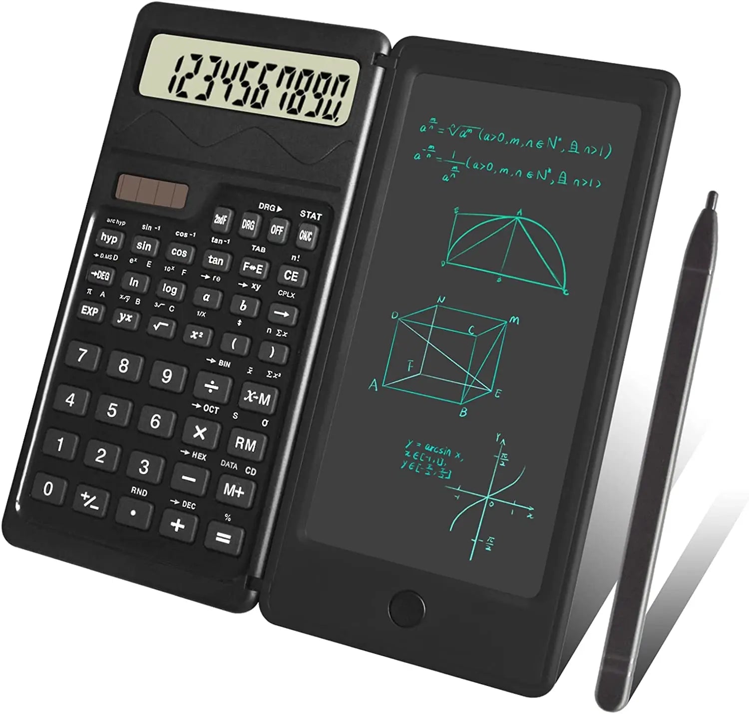 CowLost | product_id-foldable-mini-scientific-solar-calculator-with-lcd-handwriting-pad-for-school-and-office |1