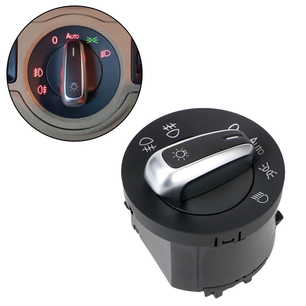 CowLost | product_id-5nd941431b-chrome-fog-headlight-switch-knob-for-golf-jetta-mk5-mk6-gti-passat-b6-b7-cc-touran-tiguan |8
