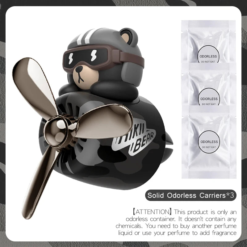 CowLost | product_id-no-perfume-diy-cute-duck-pilot-car-air-freshener-vent-clip-diffuser-ornament |22