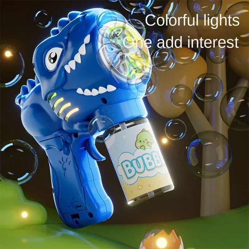 CowLost | product_id-6-hole-dinosaur-electric-bubble-gun-with-light-automatic-soap-blower-toy |11