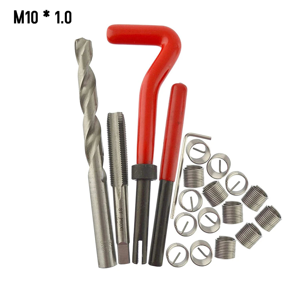 CowLost | product_id-15pcs-metric-helicoil-thread-repair-kit-m5-m14-m12x1-5-for-car-coil-tools |39