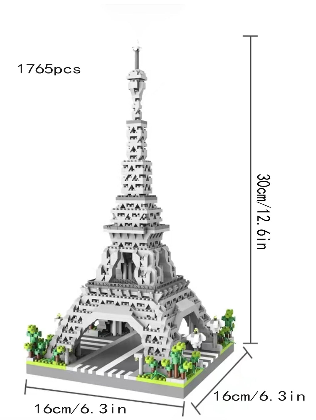CowLost | product_id-paris-eiffel-tower-micro-particle-building-blocks-desktop-ornament-toy |8