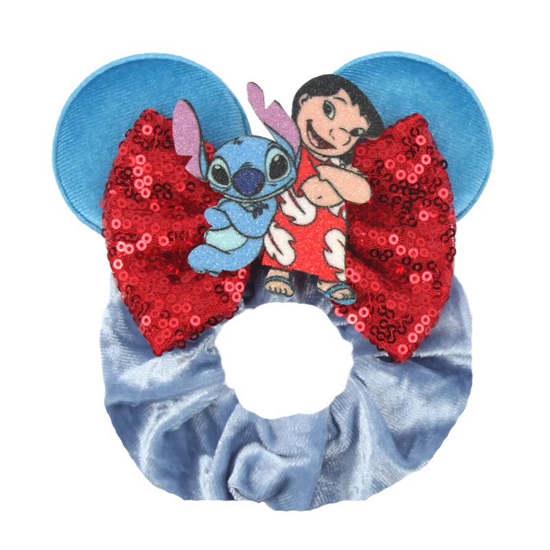 CowLost | disney-mouse-velvet-hair-scrunchies-hairband-for-girls |36