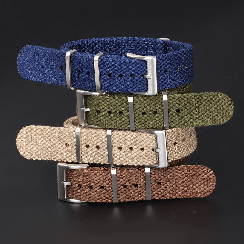 CowLost | product_id-waterproof-nylon-watch-strap-20mm-22mm-with-metal-buckle-high-quality-wristband |1