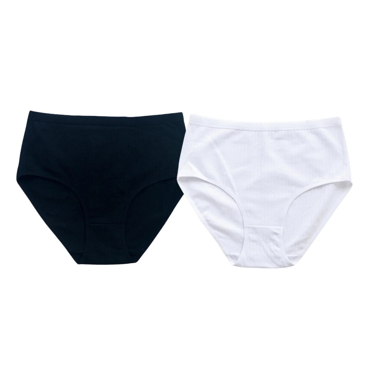CowLost | product_id-2-pack-women-s-plus-size-high-waist-cotton-briefs-m-xxl-breathable-panties |25