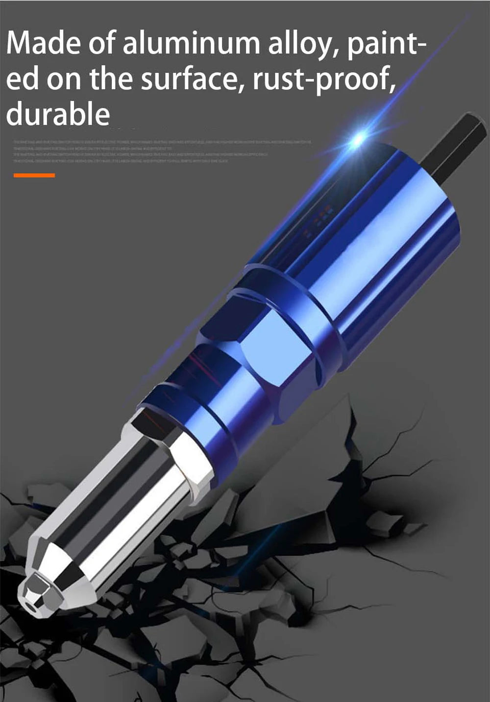 CowLost | electric-rivet-gun-adapter-2-4mm-4-8mm-rivet-nut-gun-drill-adapter-cordless-riveting-tool-insert-nut-pull-rivet-tool |14
