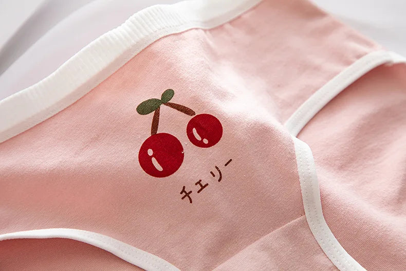 CowLost | product_id-ollymurscn-women-low-waist-cotton-briefs-cherry-print-m-xl |12