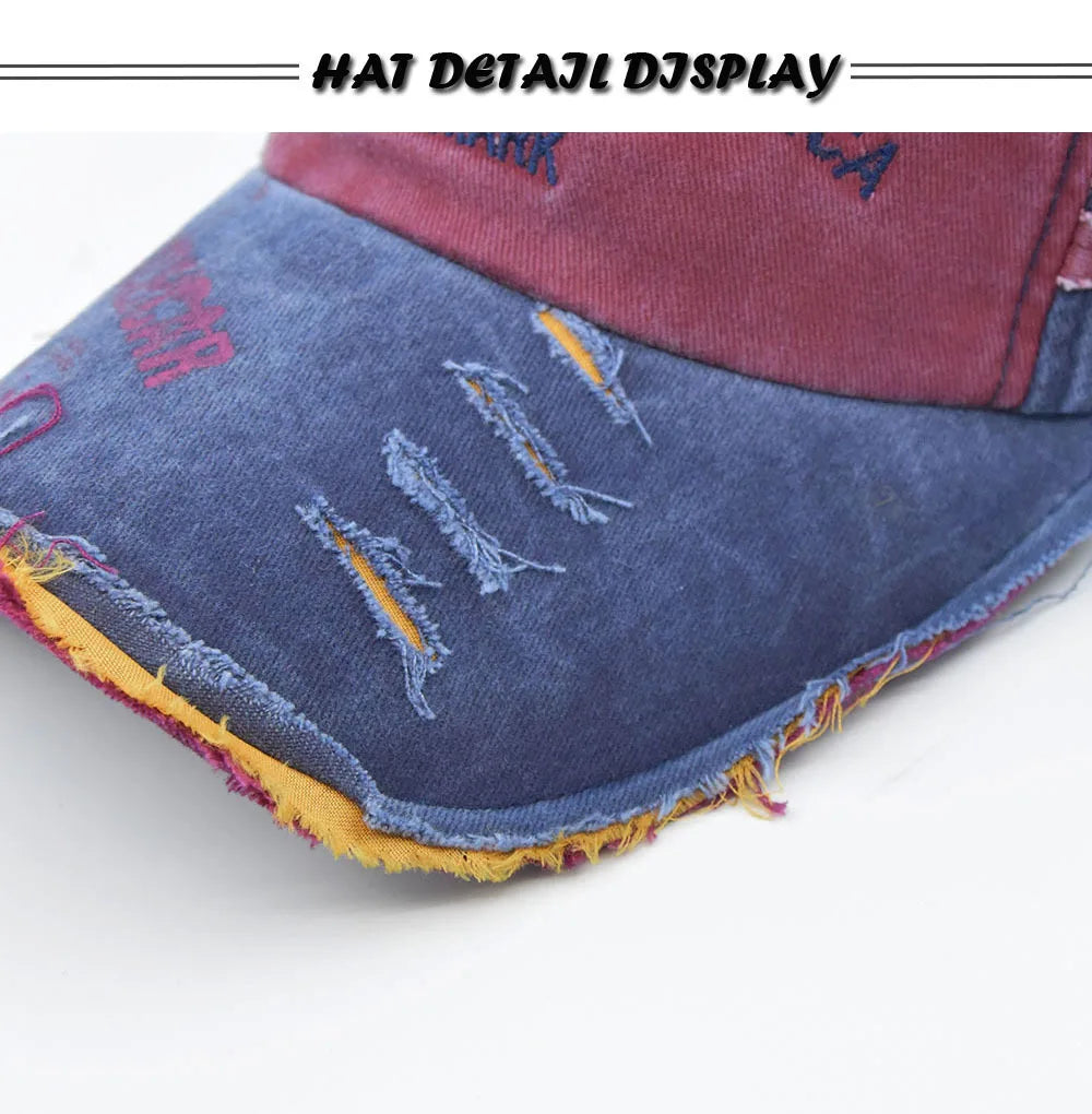 CowLost | washed-cotton-1969-embroidery-baseball-cap |15