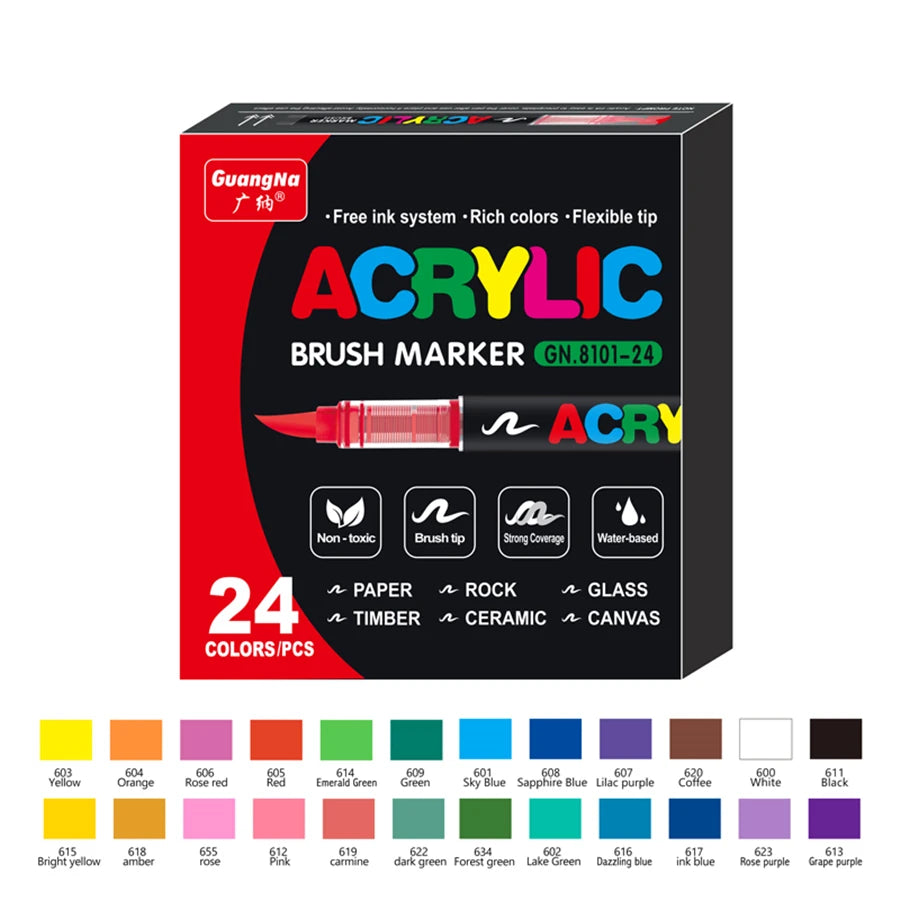 CowLost | markers-product_id-acrylic-paint-soft-brush-markers-set-for-wood-stone-canvas |41