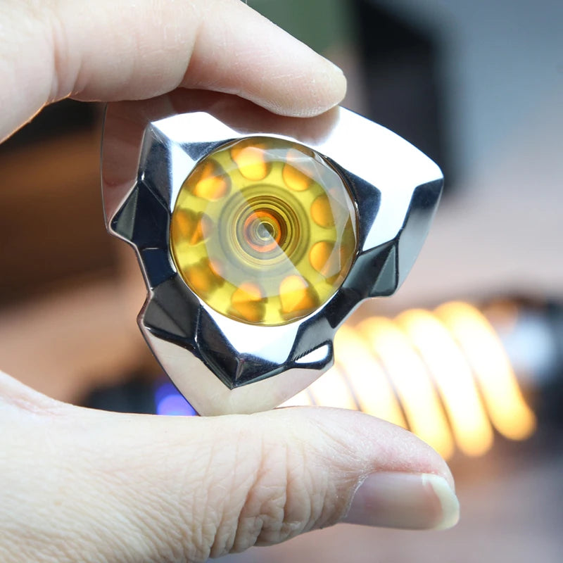 CowLost | metal-triangular-finger-spinner-matching-locks-anti-stress-toy-office-stress-relief-toys-office-desk-toys-for-adult-gift |6