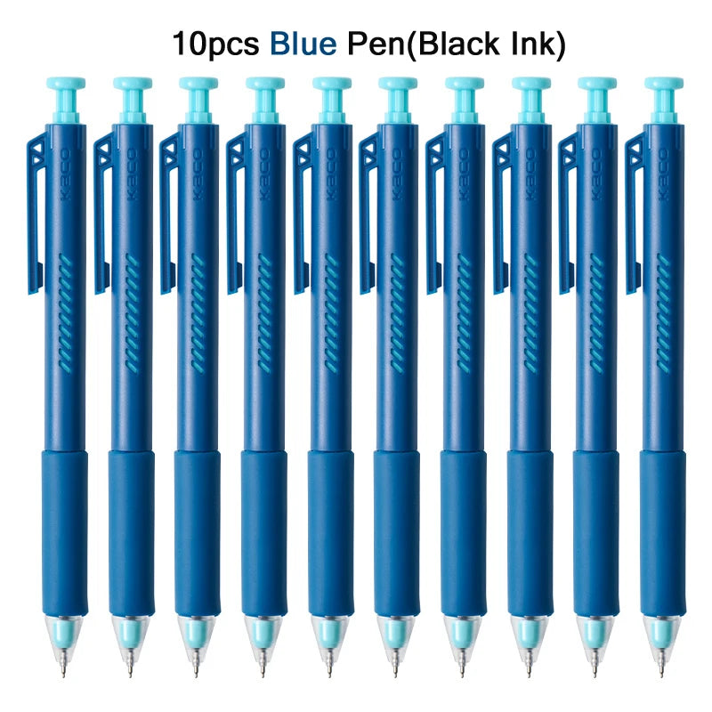 CowLost | product_id-kaco-on-zero-0-5mm-black-retractable-refillable-gel-pen-smooth-writing |25
