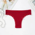 CowLost | product_id-women-cotton-low-waist-brazilian-lace-g-string-panties-t-back-m-xl |10
