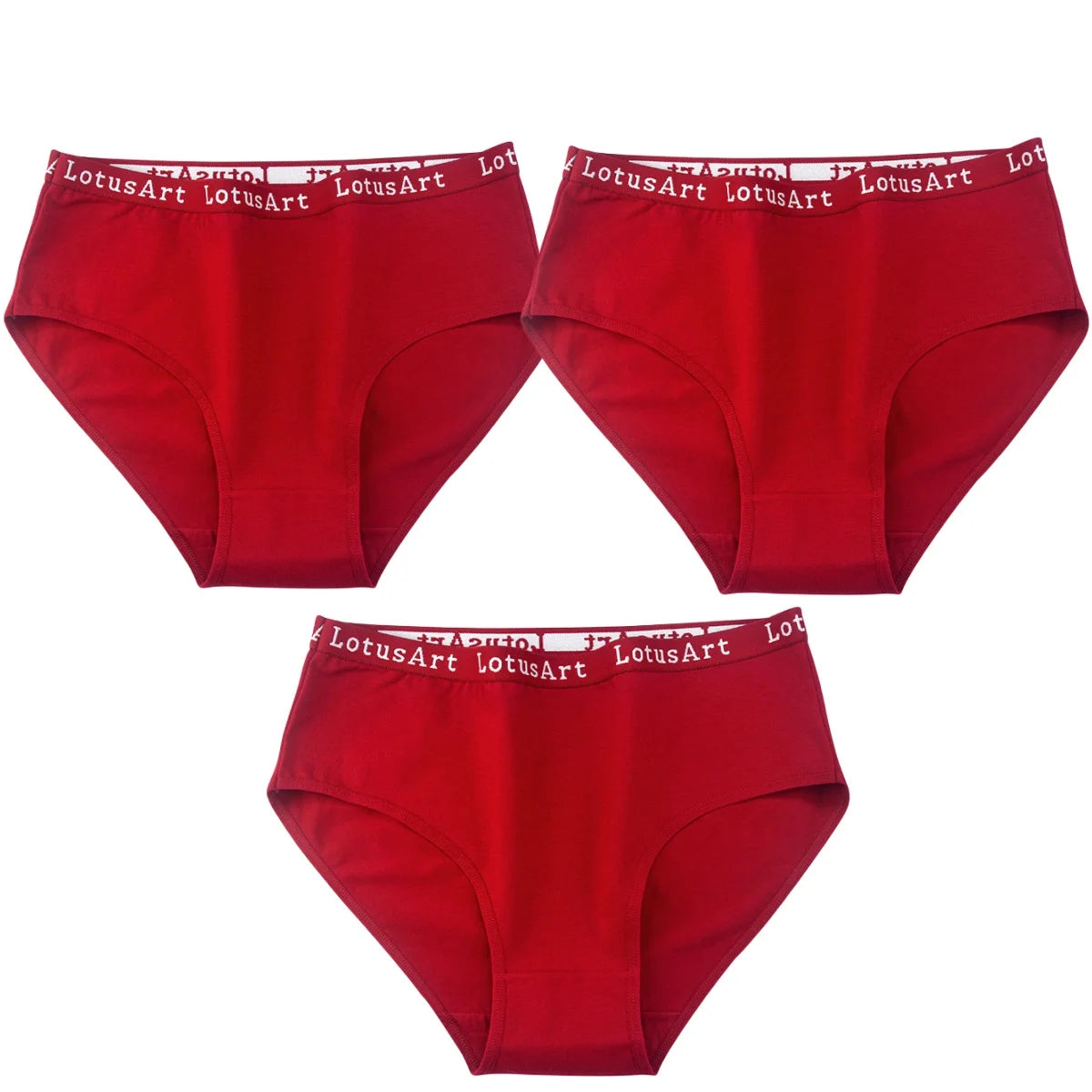CowLost | product_id-3pcs-women-s-high-waist-seamless-cotton-briefs-m-2xl-solid-colors |10
