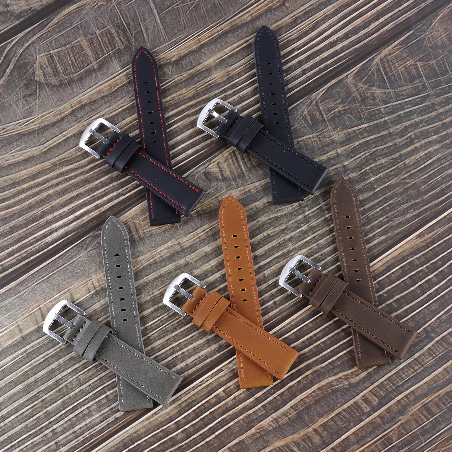 CowLost | product_id-universal-genuine-leather-waterproof-watch-strap-replacement-for-rolex-seiko-18-20-22-24mm |12