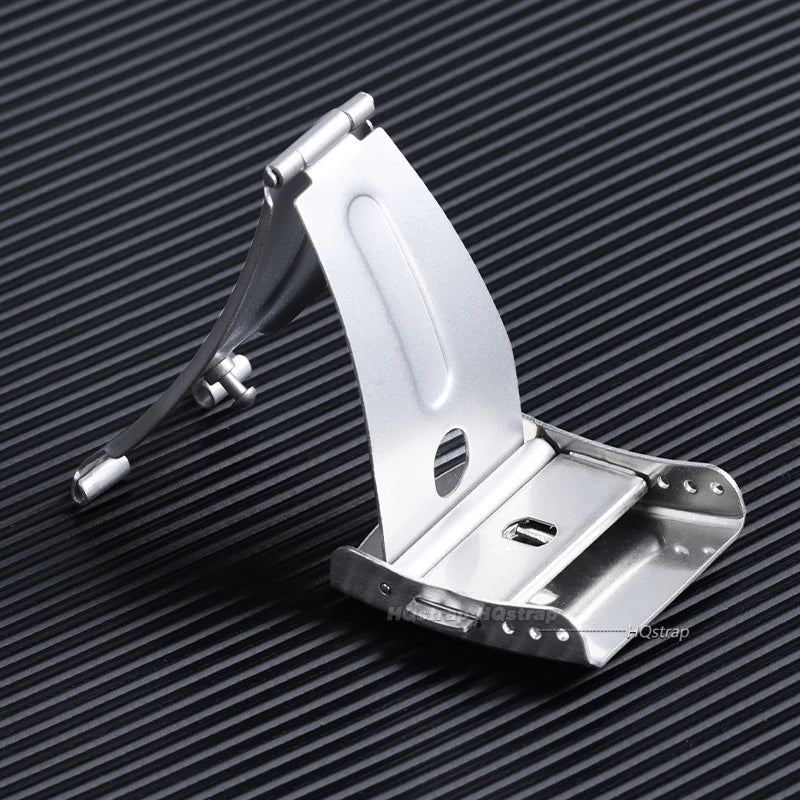 CowLost | product_id-stainless-steel-folding-safety-watch-clasp-16-22mm-double-press-button-strap-accessory |5