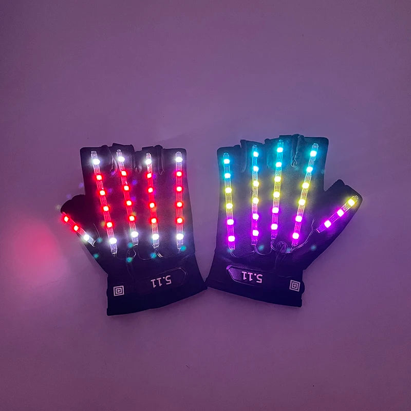 CowLost | usb-rechargeable-color-changing-led-glow-gloves |4