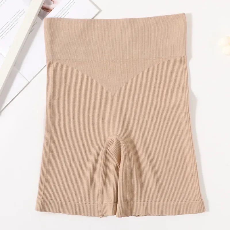 CowLost | product_id-seamless-high-waist-ribbed-hip-lift-safety-shorts-for-women |8