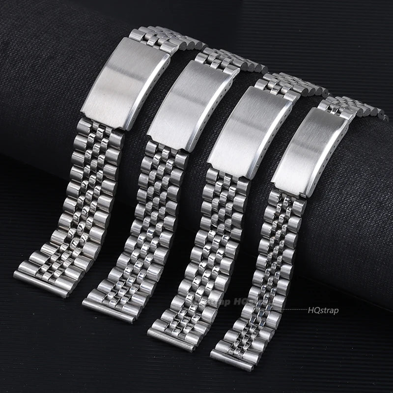 CowLost | bracelets-product_id-stainless-steel-watchband-12-22mm-for-seiko-casio-folding-clasp-unisex-wristband |2