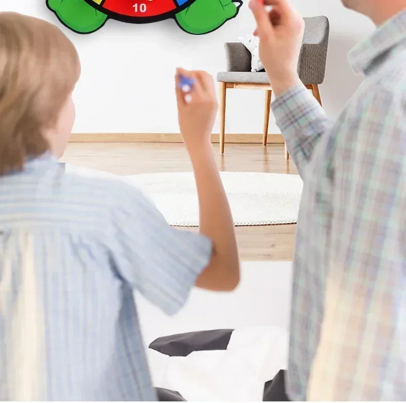 Kids Educational Sticky Ball Dart Board Montessori Indoor Sports Toy Gift