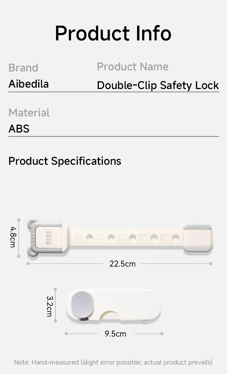 CowLost | aibedila-baby-safety-locks-adhesive-child-proof-cabinet-drawer-door-latches |17
