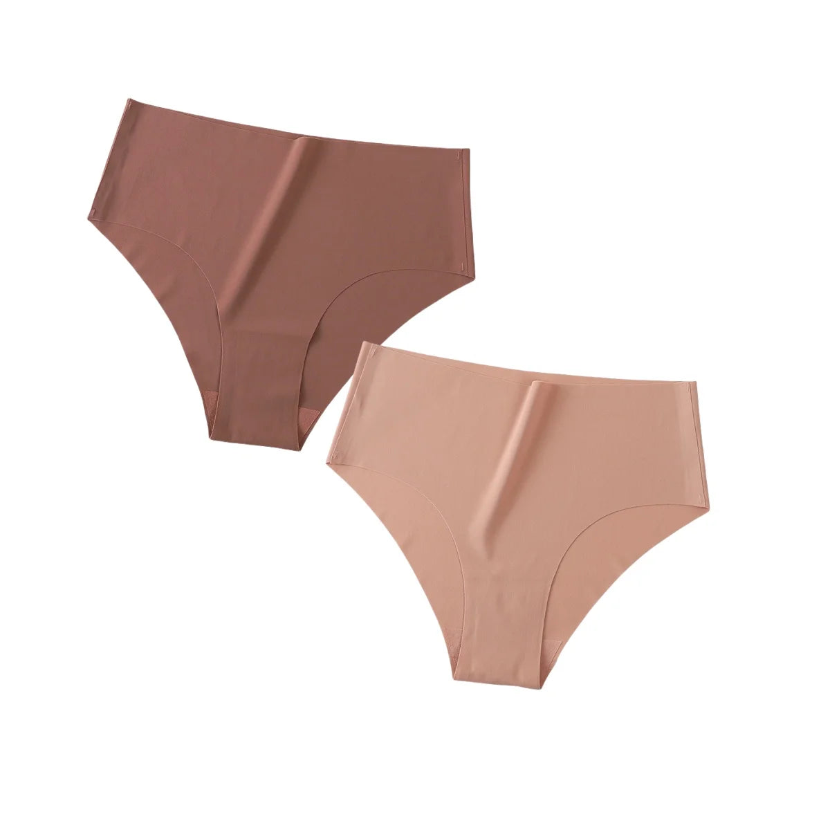 CowLost | product_id-2pcs-womens-high-waist-seamless-ice-silk-briefs-xs-xl |27