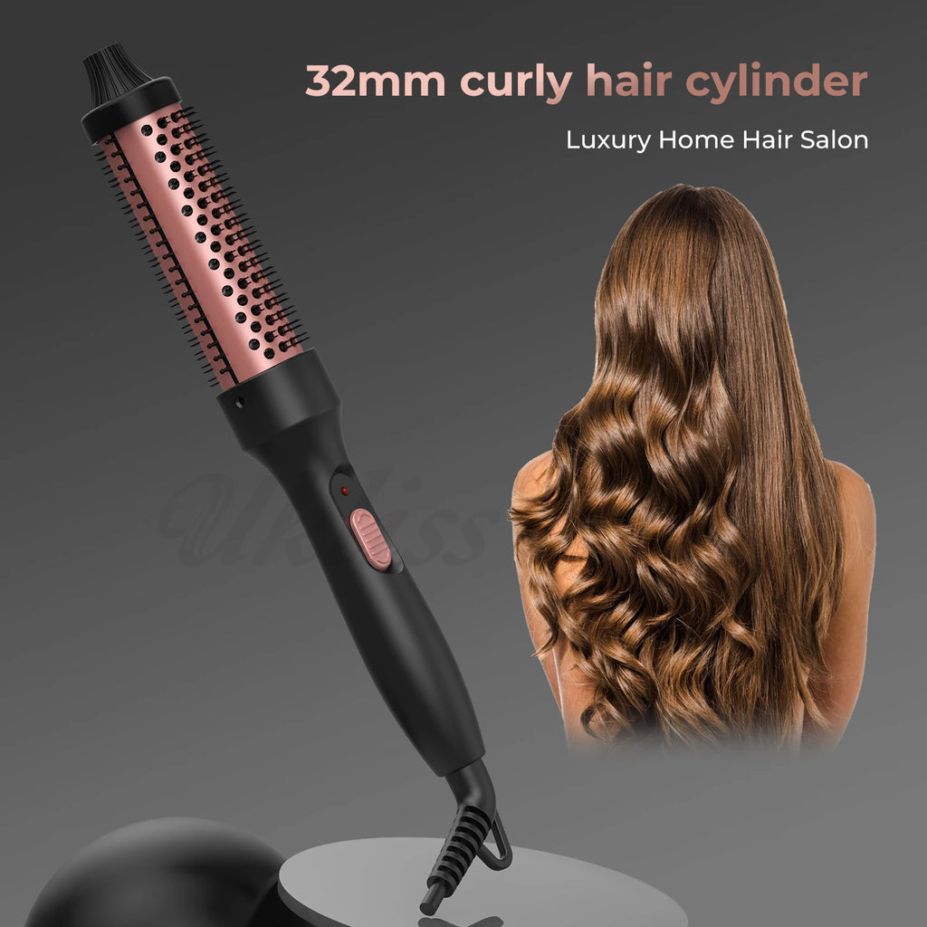 CowLost | uncategorized-ukliss-heated-1-5-inch-round-thermal-curling-brush |10