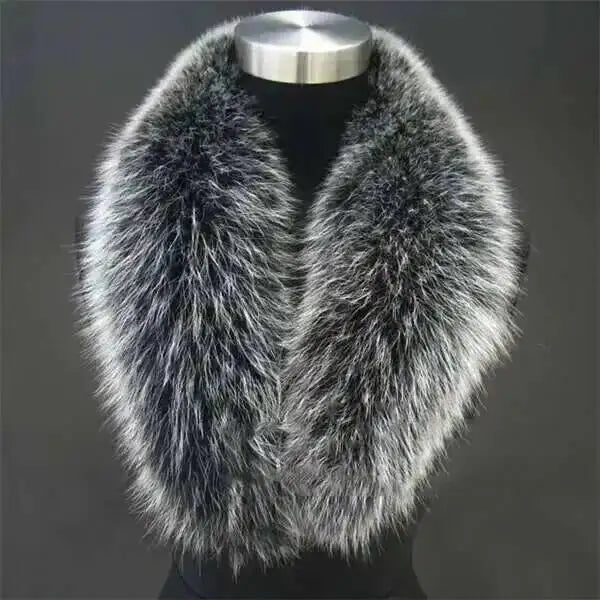 CowLost | natural-color-raccoon-fox-collar-scarf |28