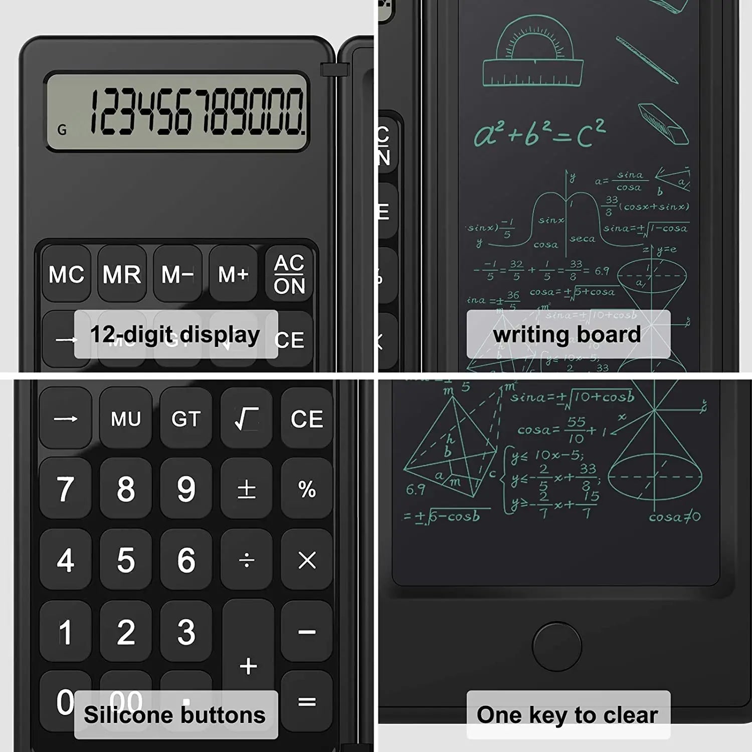 CowLost | product_id-foldable-mini-scientific-solar-calculator-with-lcd-handwriting-pad-for-school-and-office |6