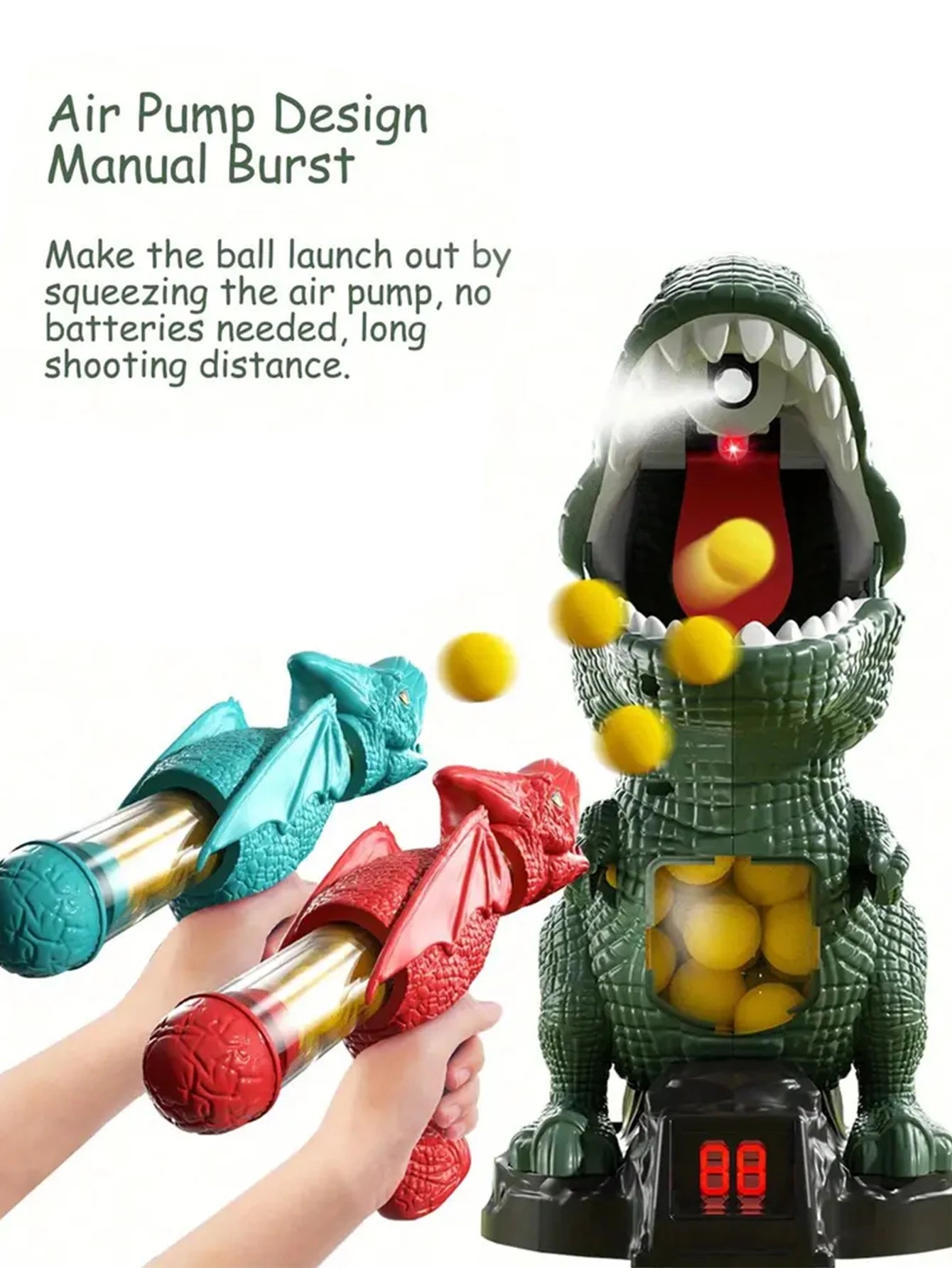 CowLost | product_id-dinosaur-soft-bullet-shooting-toy-gun-eva-catapult-plastic-toy-for-kids |7