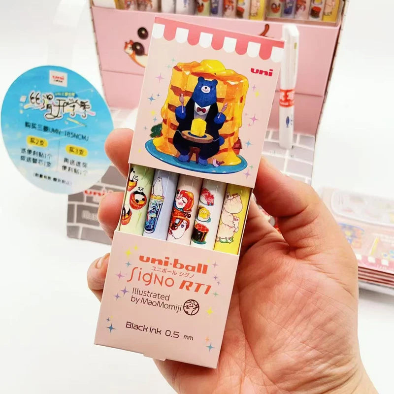 CowLost | product_id-japan-uni-mitsubishi-umn-185-food-museum-collab-0-5mm-gel-pen-ultra-smooth-for-school-collectors-gift |6