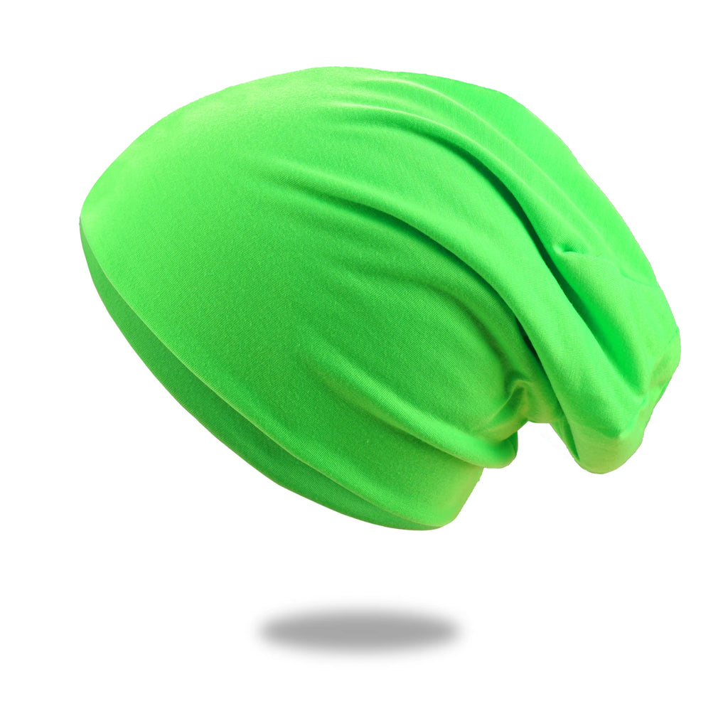 CowLost | 1pack-solid-color-unisex-men-women-slouchy-beanie-hip-hop-soft-cap |23