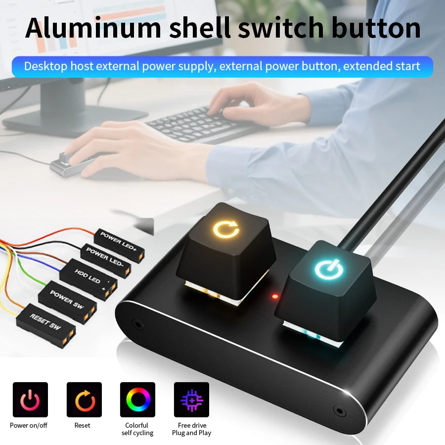 CowLost | product_id-desktop-computer-power-switch-with-led-1-8m-external-on-off-extension-cable |7